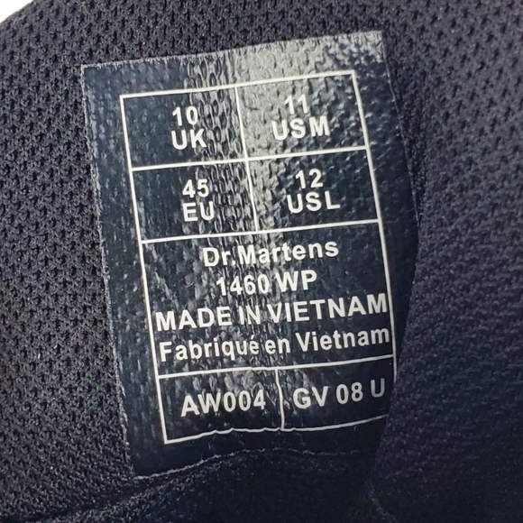 🆕️ DR MARTENS Boots 1460 WATERPROOF WP Drywair Workwear Leather Outdoor - Picture 10 of 10